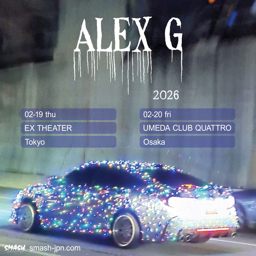 ALEX G 2026年ツアーポスター サイン入り Alex G North America Tour Dates 2026 Concert Poster | eBay